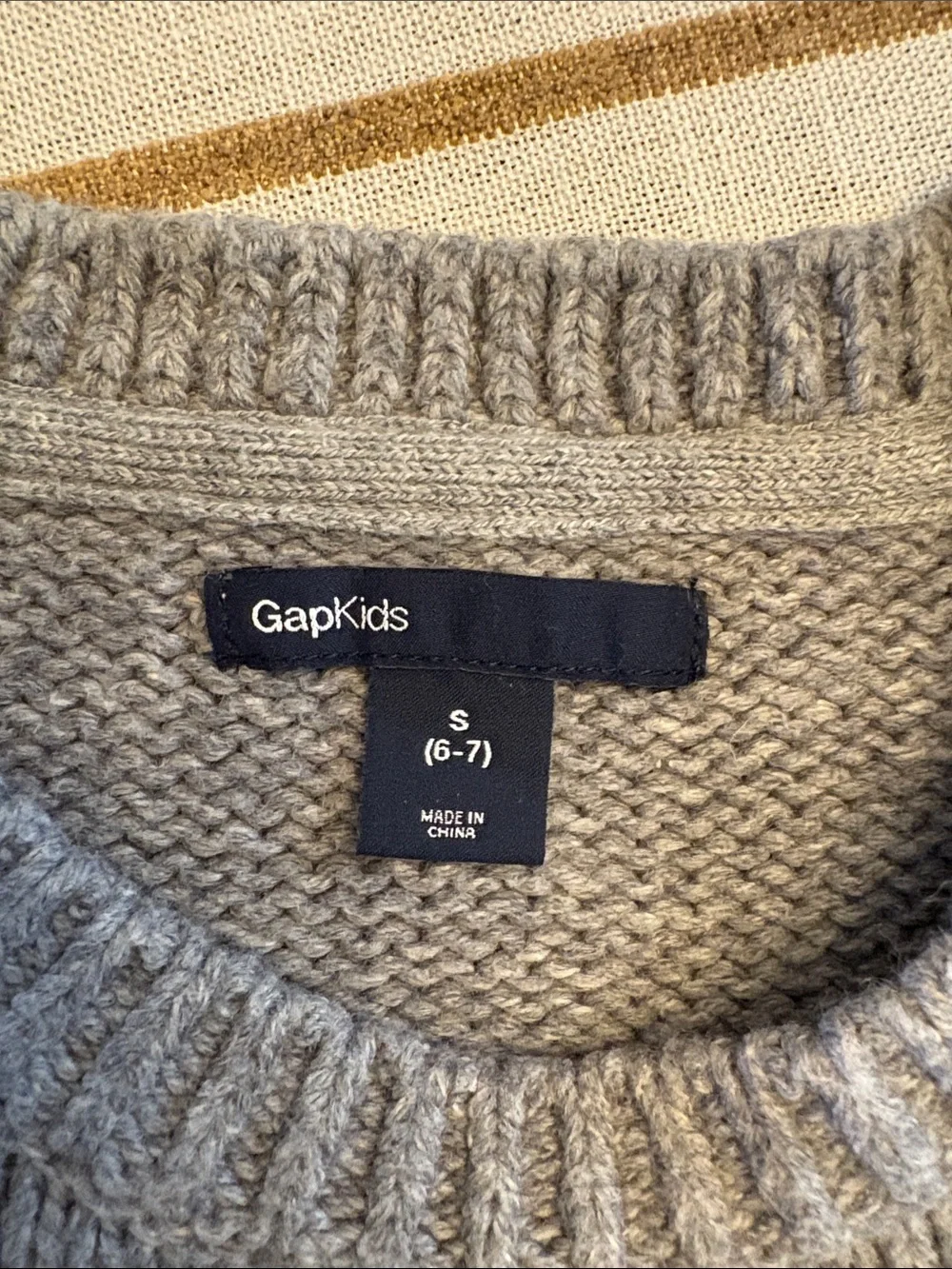 GAP Kids Gray Sweater with Penguin